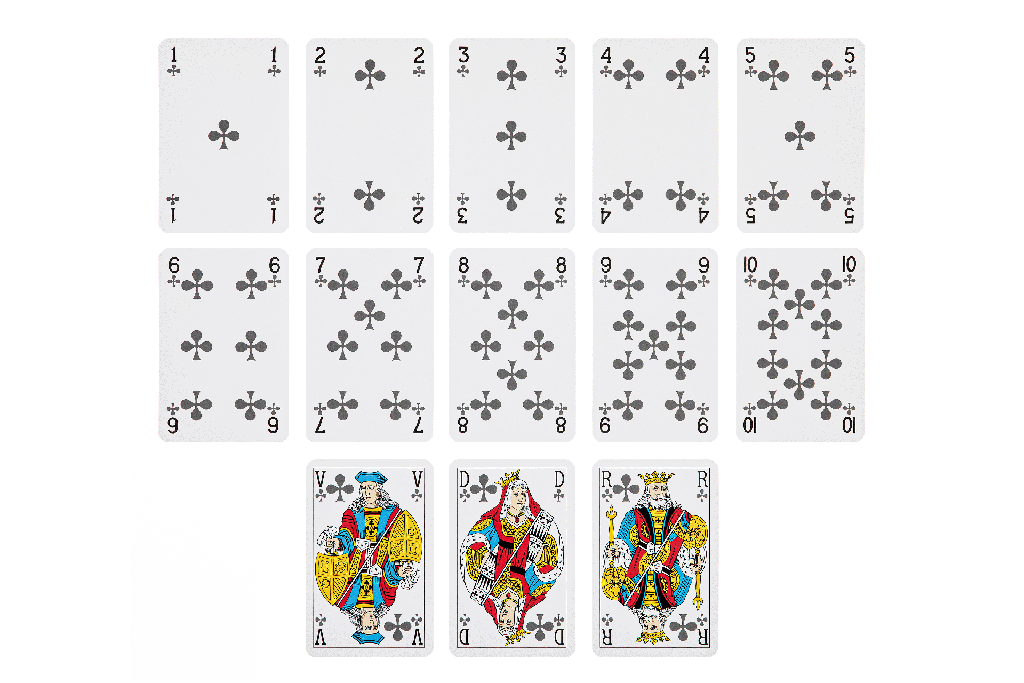 CARTES A JOUER COMPÉTITIONS BLEUES - DESIGN FRANÇAIS