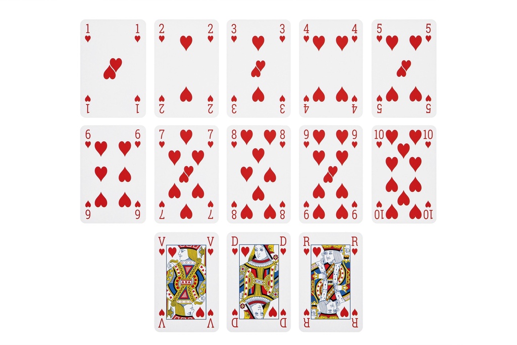 CARTON DE 110 CARTES A JOUER - FIGURES A L'ANGLAISE