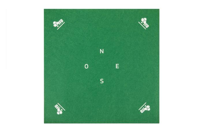 5 TAPIS DE BRIDGE 78 x78 FEUTRINE