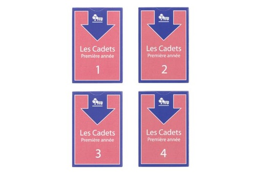 [KIT-JFMC-1] JEUX FLECHES 1-2-3-4 MANUEL CADET 1ERE ANNEE