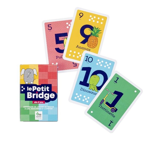 [KIT-MS008] 120 JEUX DE CARTES PETIT BRIDGE